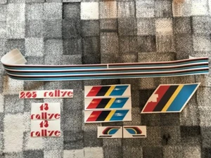 Kit Completo, Pegatinas, Peugeot 205 Rally Talbot Deporte - Imagen 1 de 1