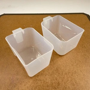 OMEGA Juicer 8003 8004 8005 & 8006 Replacement Collection Bowls w/ HandlesClear - Picture 1 of 7