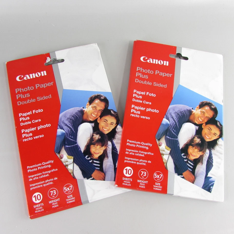 Canon Photo Paper Plus Semi-gloss 5x7 20 Sheets