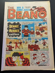 Beano Comic No 1894 November 4th 1978, Dennis the Menace, FREE UK POSTAGE - Foto 1 di 4