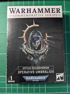 Games Workshop Warhammer 40k Limited Operative Umbral-Six Vindicare Assassin NIB