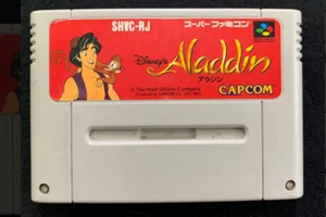 Disney's Aladdin SNES Super Famicom 1993 Capcom Japnese version - Picture 1 of 3