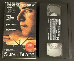Sling Blade VHS Billy Bob Thornton Dwight Yoakam JT Walsh John Ritter Lucas Blac - Picture 1 of 8