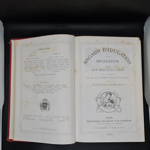Ouvrage "Magasin d'éducation et de récréation" Par J. Macé et P.J. Stahl - 1866