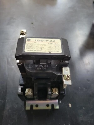 GE CR360L412**AAAZ 2P 60A Lighting Contactor 125V - Image 1 of 4