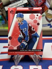 Oskar Olausson 2022-23 SP Authentic Limited Red Future Watch #190 Colorado QTY!!
