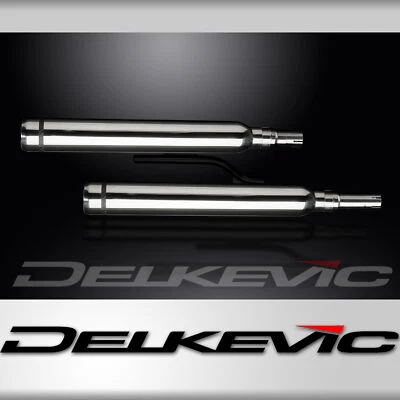 KIT DE ESCAPE SILENCIADOR PERSONALIZADO YAMAHA XV1700 ROAD STAR 04-07 550 mm nariz de toro Foto 1 de 4