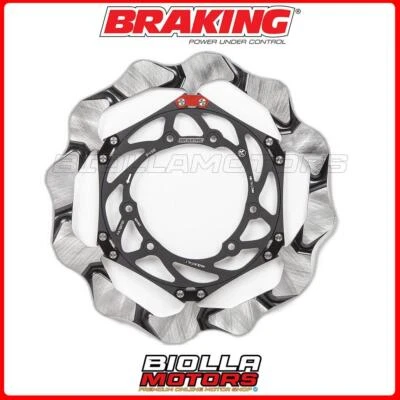 OKBY24E KIT DISCO FRENO 270 ANTERIORE SX BRAKING SUZUKI RMZ 250 2011 - WAVE FLOT — 第 1/4 张图片