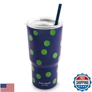 kate spade new york 20 Ounce Insulated Tumbler for Cold and Hot Drinks with R - Picture 1 of 5