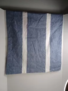 Tommy Hilfiger Funda Almohada 2 Talla Estándar, Denim Náutico Azul Blanco Rayas - Imagen 1 de 10