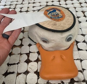 Vintage Disney Donald Duck Mouseketeers Mickey Mouse Club Hat 1960s 1962 RARE  - Picture 1 of 9