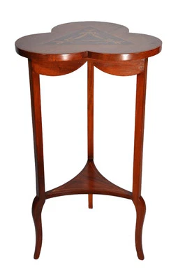 Regency Style Inlaid Mahogany and Marquetry Side Occassional Table c.1900's - Image 1 of 4