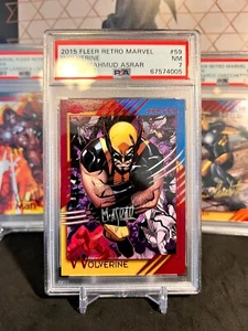 ⭐️ WOLVERINE 2015 MARVEL FLEER RETRO INSERT #59 PSA 7 NM AUTO 🔥 AUTOGRAPH - Picture 1 of 2