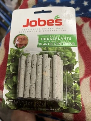 Jobes комнатные растения удобрение шипы растительная пища 1,3 унц новый - Изображение 1 из 2