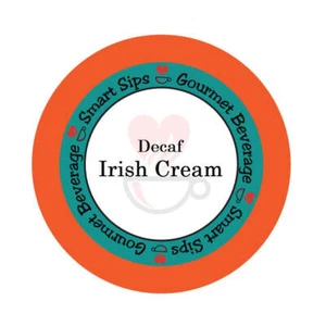 Café irlandés descafeinado con sabor a crema, cápsulas gourmet para cerveceros Keurig K-cup - Imagen 1 de 5