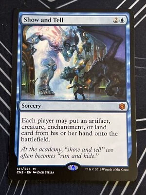 1x Show and Tell (121) Conspiracy 2: Take the Crown LP MTG Magic  x1 MKE - Image 1 of 4