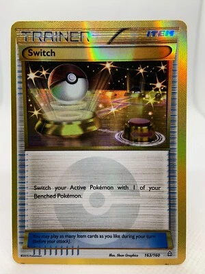 Switch Trainer - 163/160 - Secret Rare - XY Primal Clash - Pokemon TCG - Image 1 of 4