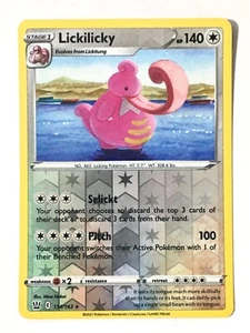 Lickilicky 114/163 Reverse Holo Rare Battle Styles Pokemon Pack Fresh Near Mint - Picture 1 of 6