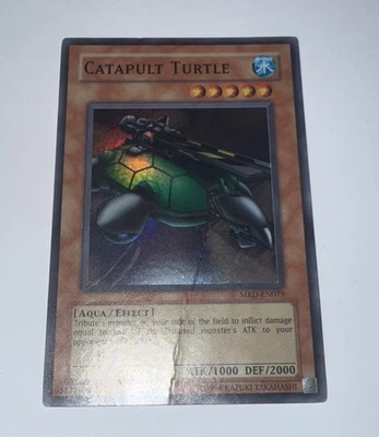 Yugioh Metal Raiders Catapult Turtle MRD-EN075 Super Rare Master Collection (D) - Image 1 of 2