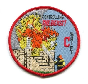 Athens Clarke County Fire Department C Shift Patch Georgia GA v2 - Picture 1 of 1