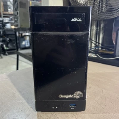 SEAGATE SRN02D 2-BAY NETWORK ATTACHED BUSINESS STORAGE SERVER NO HD - Image 1 of 4