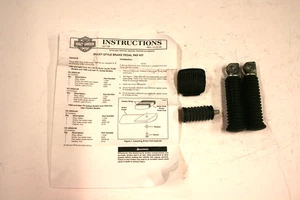 Harley-Davidson OEM Narrow Band Billet Brake Pedal Pad & 2-Foot Pegs "Used" - Bild 1 von 5
