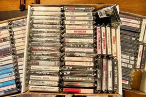 INCREDIBLE! Rock/Hard Rock/Metal/Classic Rock TAPES! $2 + UP! YOU PICK! - Picture 1 of 341