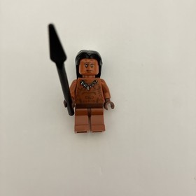 Ugha Warrior / Hair 7627 Indiana Jones LEGO&reg; Minifigure Mini Figure