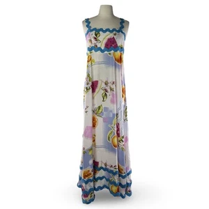 Iris Maxi Dress Fruit Ric Rac Size 12 New With Tags - Picture 1 of 8