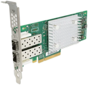 Fujitsu QLogic QLE2742-F Dual Port 32G FC SFP+ PCIe3.0 x8 HBA FP | BK3210407-63 - Afbeelding 1 van 8