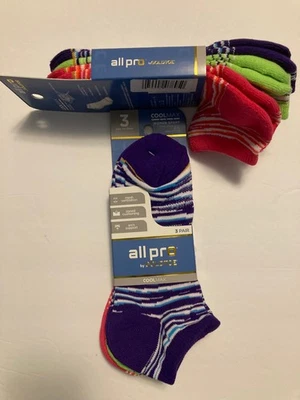 Calcetines deportivos All Pro® by GOLDTOE® para mujer NO SHOWS 3 pares Foto 1 de 4