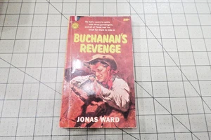 BUCHANAN'S REVENGE BY JONAS WARD  1960 GOLD MEDAL PULP WESTERN PBO - Picture 1 of 3