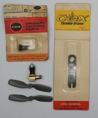 New Cox 020 TD vintage glow plugs model engine  - Image 1 of 4