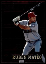 2000 Bowman Tool Time #TT13 Ruben Mateo Rangers *3892