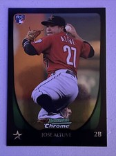 JOSE ALTUVE 2011 BOWMAN BOWMAN CHROME RC 11 ASTROS