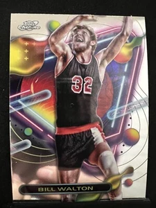 2024 Topps Cosmic Chrome Portland Trailblazers - Bill Walton #105 - Picture 1 of 4