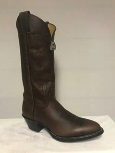 NUEVAS BOTAS DE MUJER JUSTIN 13" CUERO OCCIDENTAL VAQUERO MARRÓN L4934 Talla 5 B EE. UU. - Imagen 1 de 7