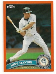 2011 Topps Chrome Orange Refractor  -  Finish Your Set