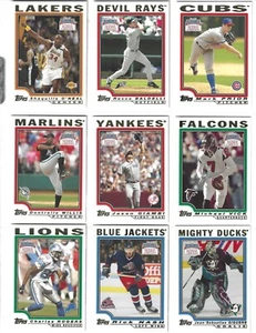 2004 National TOPPS VERSION-Complete 12 card set-Straight to pages! STARS! - Picture 1 of 1