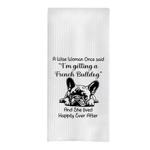 French Bulldog Dish Towels for Kitchen French Bulldog Gifts 16 X 24 Inch Bull... - Picture 1 of 5