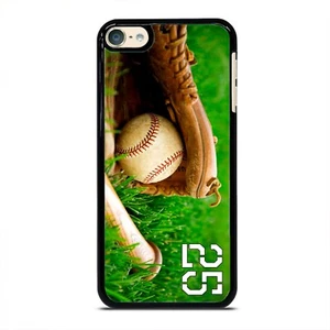 Baseball Case Bat Glove Sport Personalized Number For Apple iPod 7 6 5 4 - Picture 1 of 4