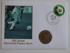 List numizmatyczny 100 lat Niemieckiego Związku Piłki Nożnej - ESST 13.1.2000