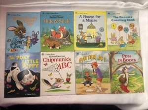Little Golden Books Taschenbuch - 8 Stück - Bild 1 von 24