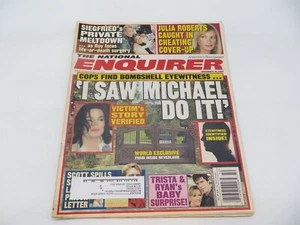 THE NATIONAL ENQUIRER December 16, 2003 Michael Jackson / Julia Roberts / Gossip - Imagen 1 de 6
