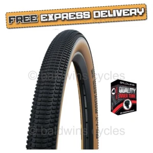 Schwalbe BILLY BONKERS 20 x 2.0 BRONZE WALL BMX Dirt Jump Bike TYRE & TUBE - Picture 1 of 13