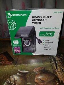 New Intermatic HB31R Raintight Heavy Duty 24-Hour Outdoor Timer 15 AMP