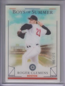 2024 Panini Boys Of Summer Roger Clemens SP /275 Boston Red Sox - Picture 1 of 1