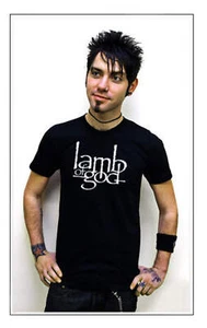 Lamb of God Logo T-Shirt - Metal Thrash Hardcore Band Tee - Bild 1 von 20