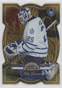 1997-98 Leaf Fractal Matrix Die-Cut Felix Potvin #24