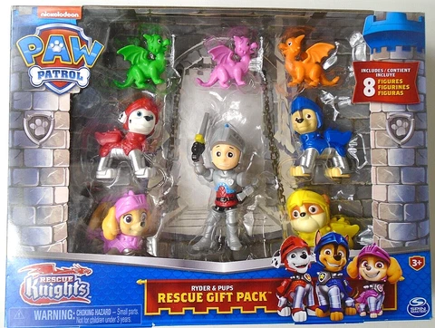 Nickelodeon Paw Patrol Ryder & Pups Rescue Gift Pack - Rescue Knights Cover